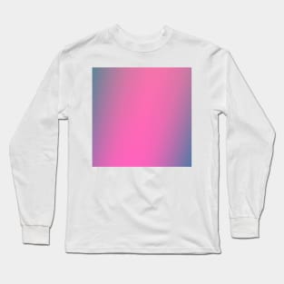 BLUE PINK TEXTURE ART Long Sleeve T-Shirt